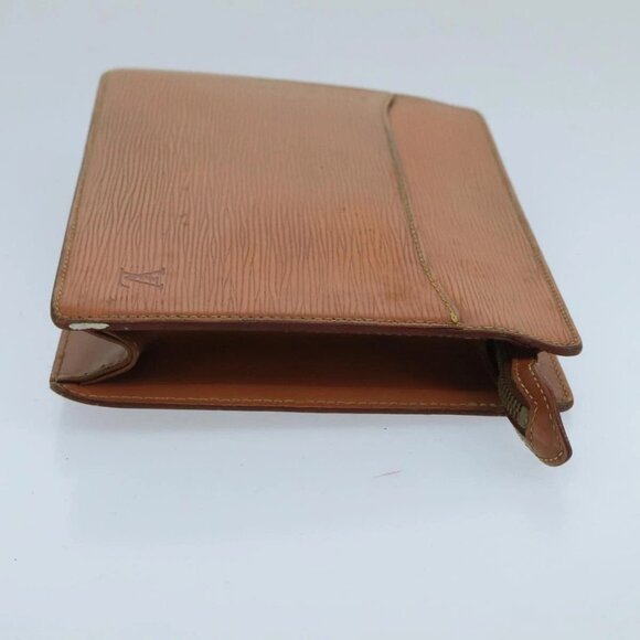 LOUIS VUITTON Epi Pochette Homme Bag Brown Zipangu Gold M52528 LV Auth th5481 - Picture 6 of 16